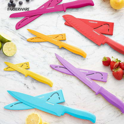 5272030 Resin Cutlery Set, Assorted, Pastel Cool, 12-piece