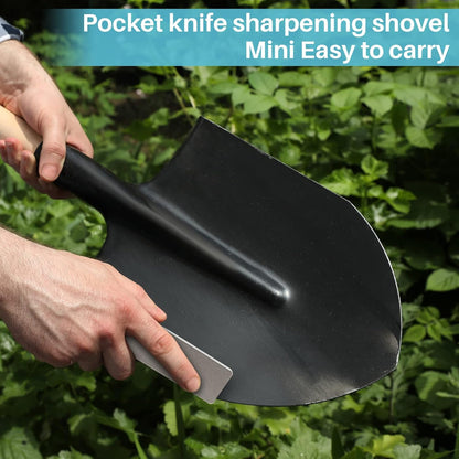 2 Pcs Mini Pocket Knife Sharpener Stone Double Sided Portable Sharpening Stone Whetstone Diamond Ceramic Sharpen Tools 400/1000 Grit for Knives Scissors Kitchen Outdoor Survival Gear