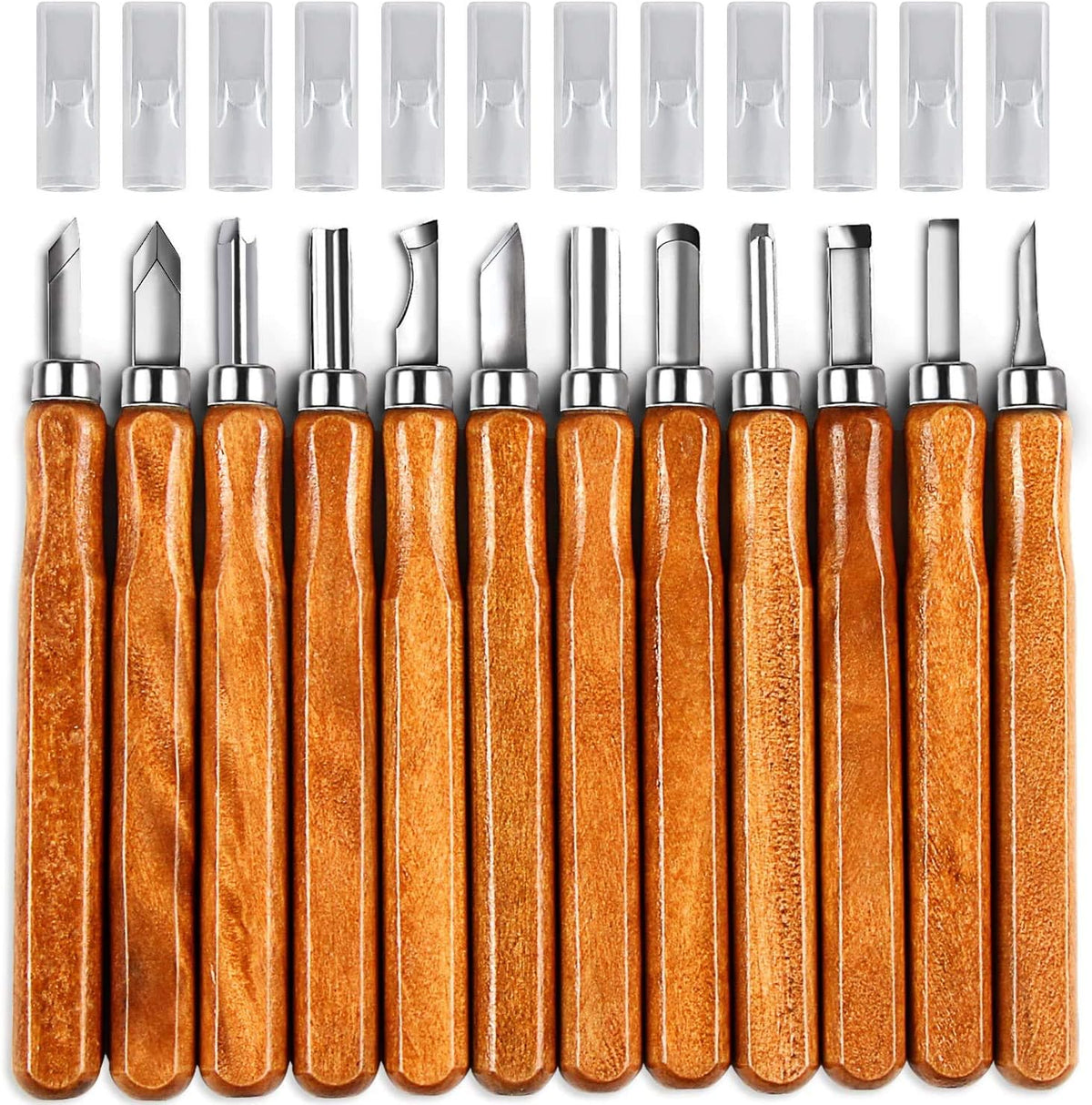 Wood Carving Knife Set, 20 PCS Wood Carving Kit