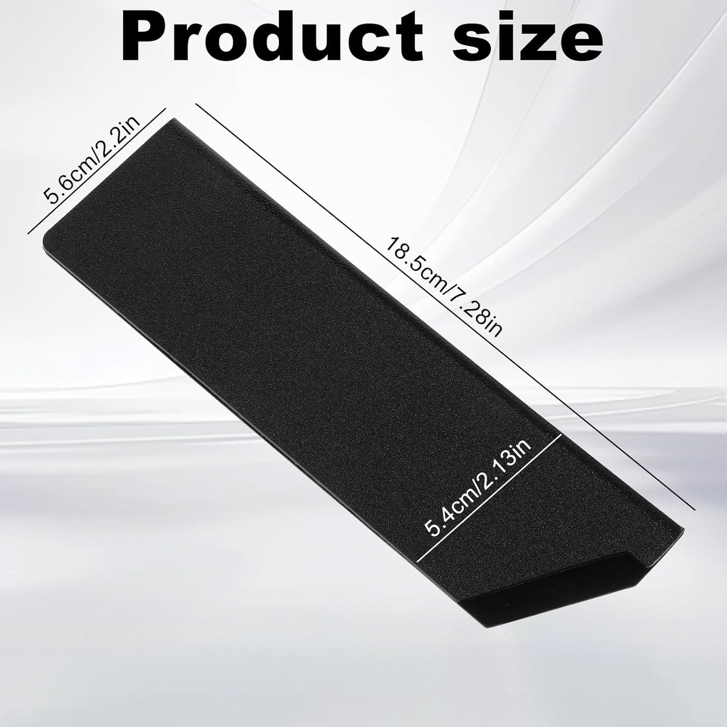 7 Inch Knives Guard Knife Cover Sleeves Knife Sheath Waterproof Blade Guard Cover Universal Knives Sheath for Home Kitchen Black