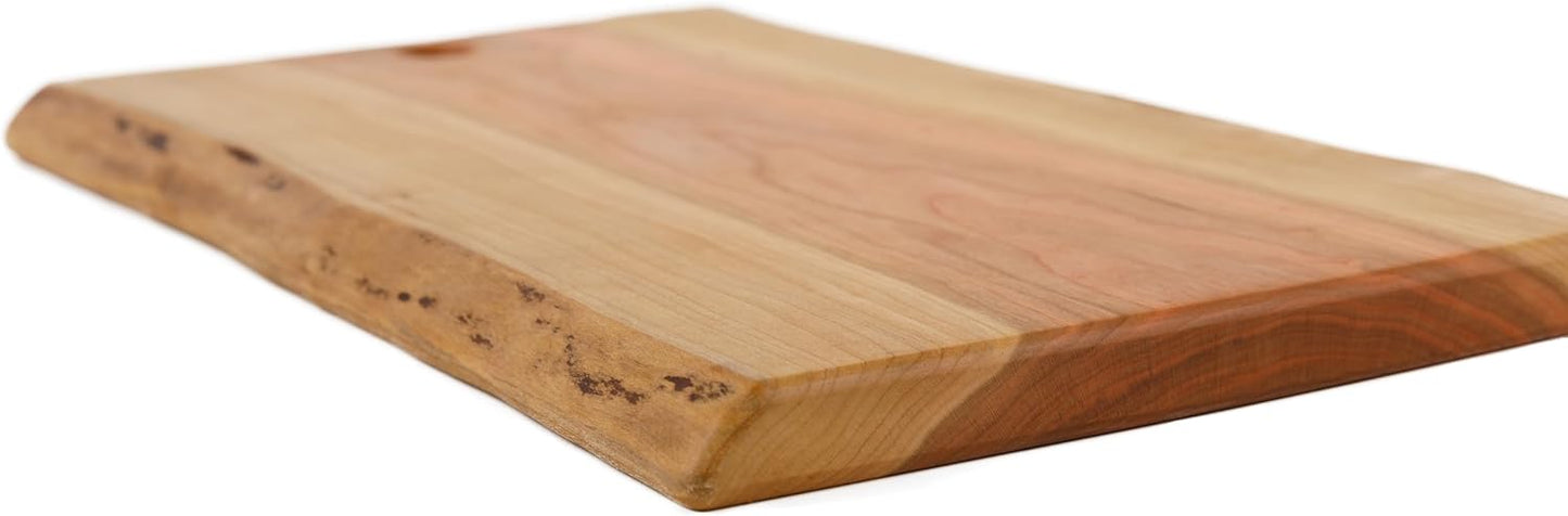 Live Edge Black Walnut Cutting Board – Amish Handmade in USA, One-of-a-Kind Charcuterie & Serving Board, Sustainably Harvested American Hardwood, 8"x12"| ArborDown