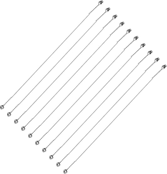 10Pcs Cheese Slicing Wire Stainless Steel Easy to Clean Practical Replacement Cheese Cutter Wire for Slicing Block Cheese, 6 inch