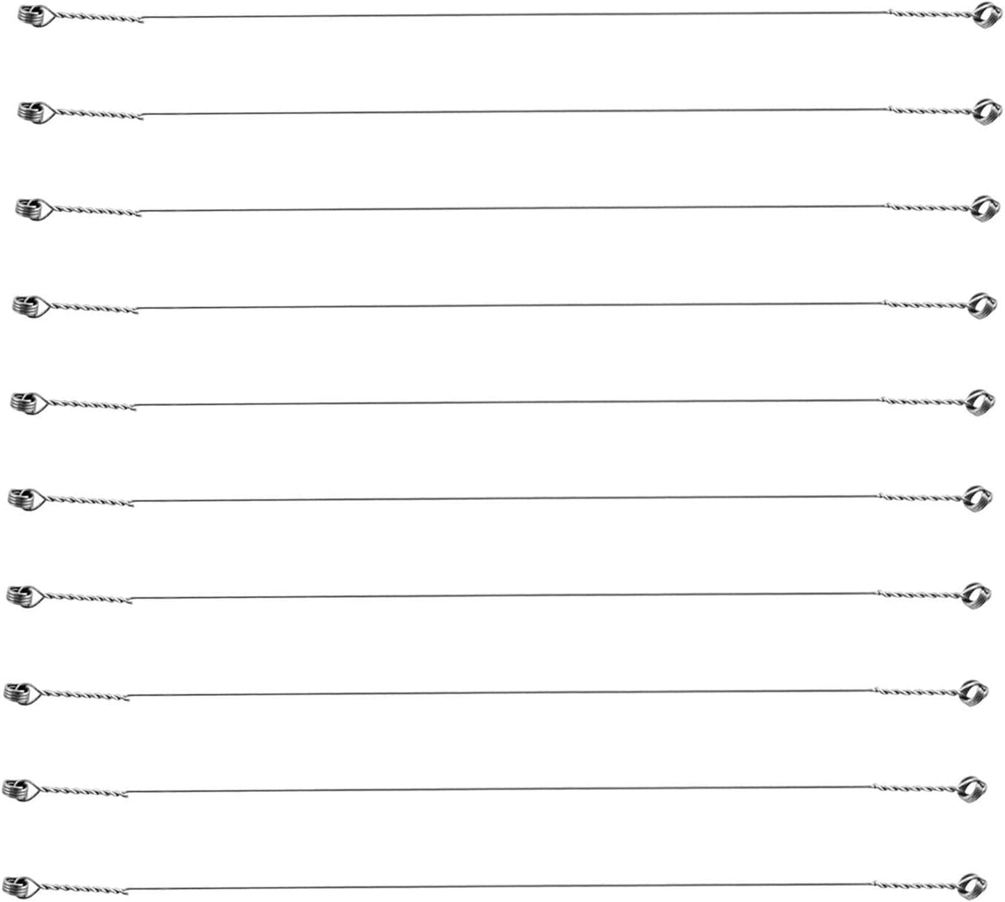 10Pcs Cheese Slicing Wire Stainless Steel Easy to Clean Practical Replacement Cheese Cutter Wire for Slicing Block Cheese, 6 inch