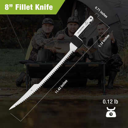 8" Replacement Blades Only 12V Cordless Electric Fillet Knife (W125223AE)