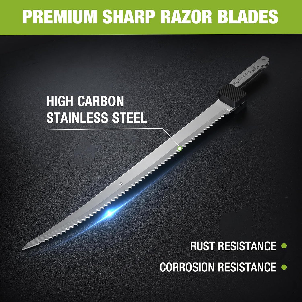 8" Replacement Blades Only 12V Cordless Electric Fillet Knife (W125223AE)
