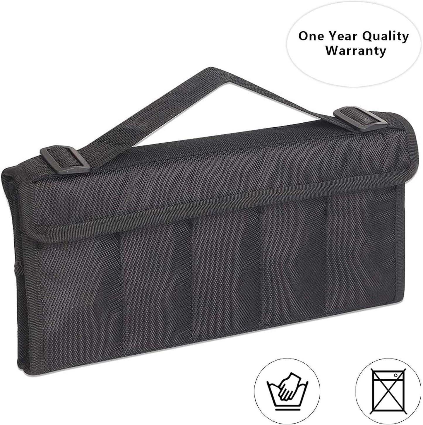 Knife Display Case for 10 Pocket Knives, Folding Knife Storage Organizer, Knives Collection Pouch for Survival, Outdoor