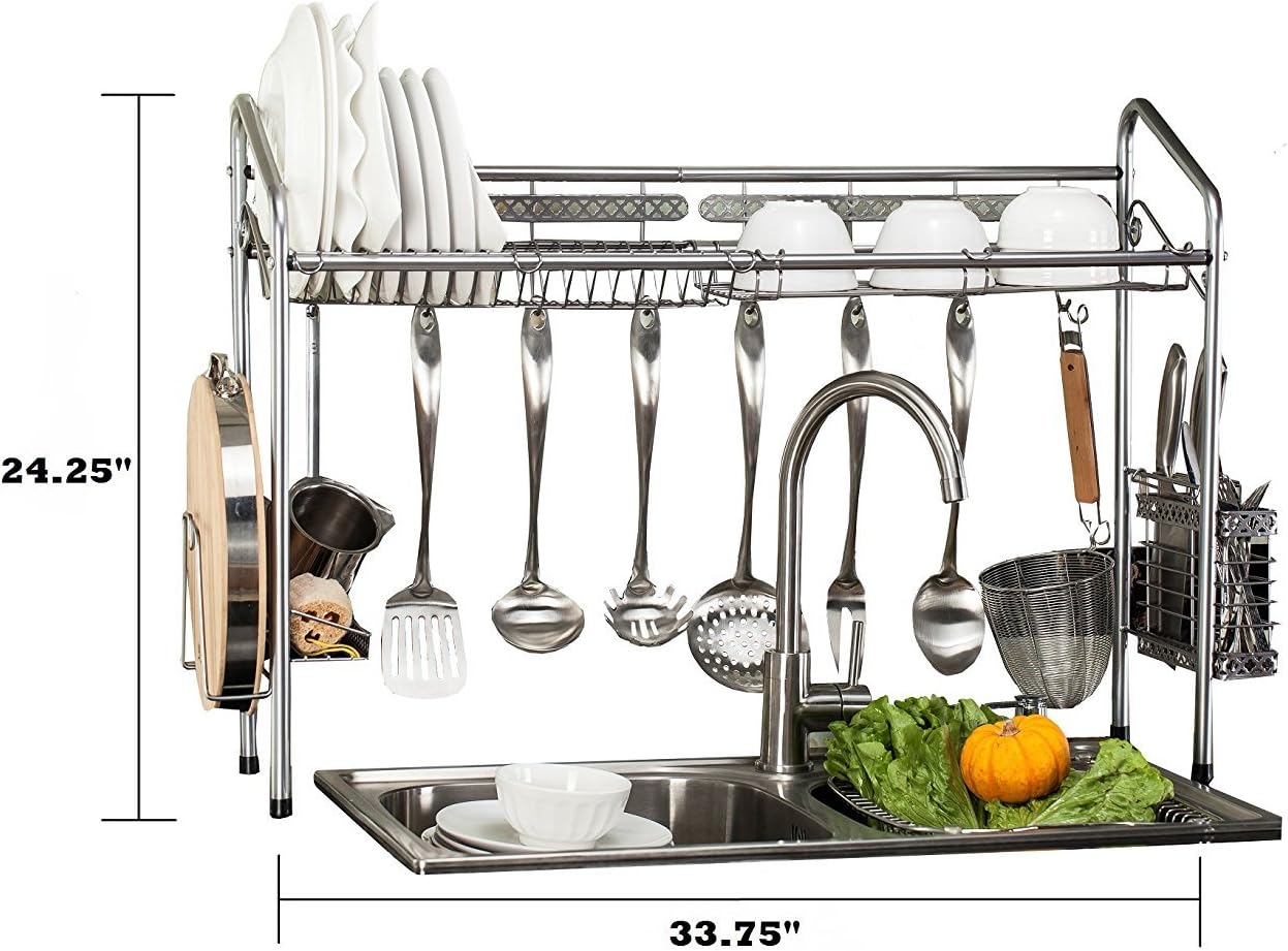 Professional Dish Rack (Over The Sink)