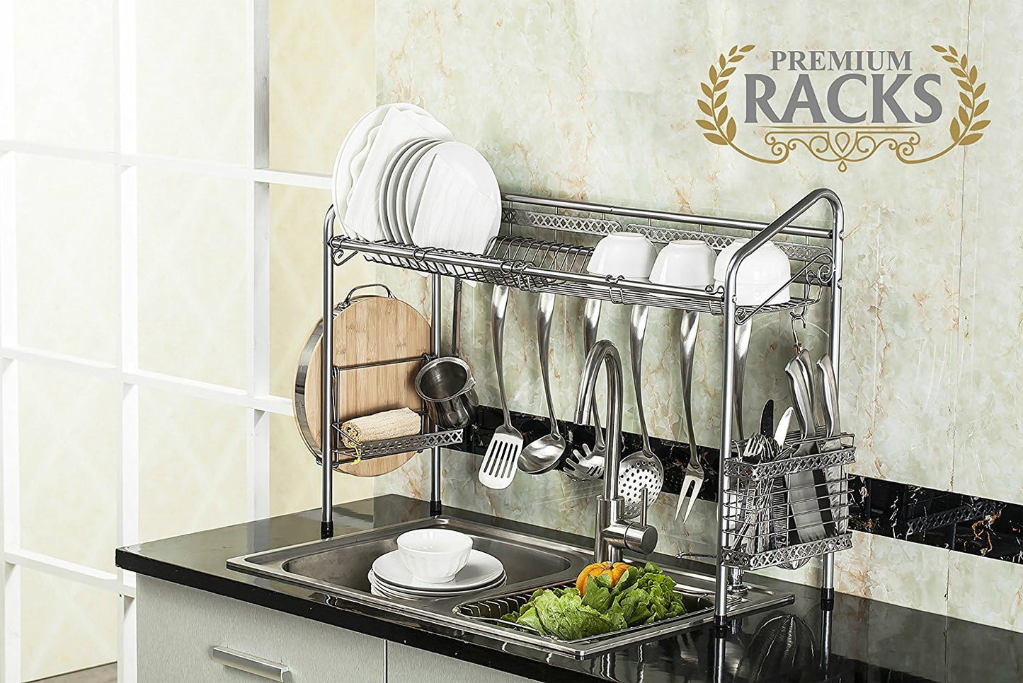 Professional Dish Rack (Over The Sink)