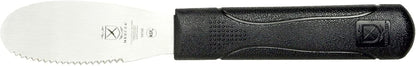 Millennia Wavy Edge Spreader, 3.5 Inch Blade, Black Handle