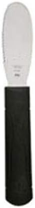 Millennia Wavy Edge Spreader, 3.5 Inch Blade, Black Handle