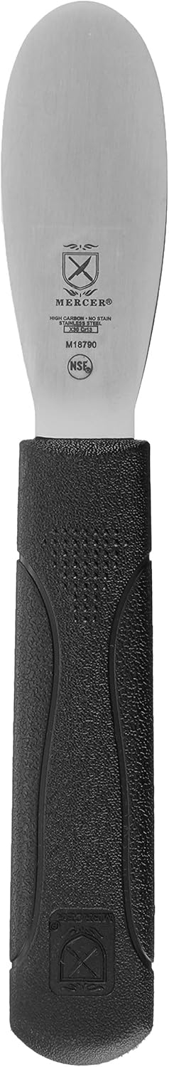 Millennia Wavy Edge Spreader, 3.5 Inch Blade, Black Handle