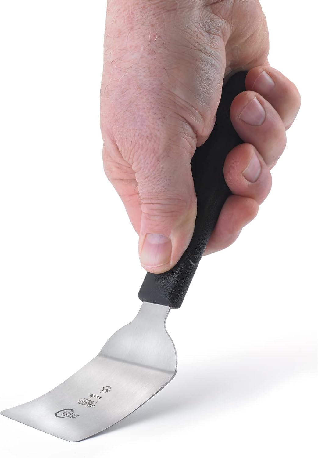 Millennia Wavy Edge Spreader, 3.5 Inch Blade, Black Handle