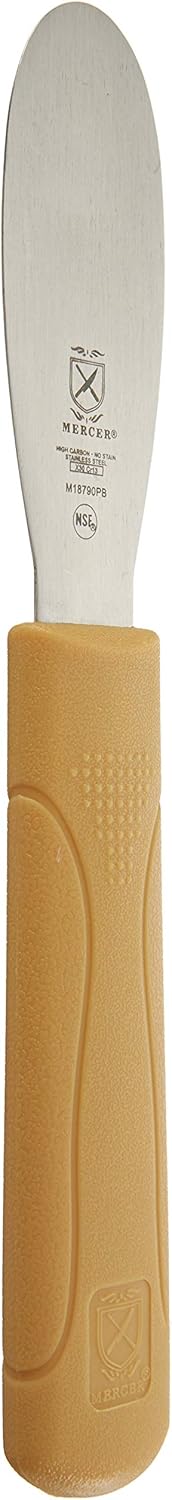 Millennia Wavy Edge Spreader, 3.5 Inch Blade, Black Handle