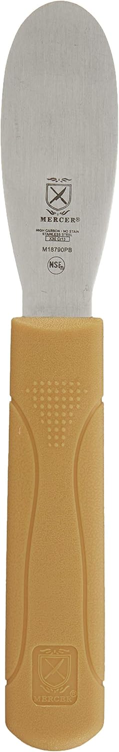 Millennia Wavy Edge Spreader, 3.5 Inch Blade, Black Handle