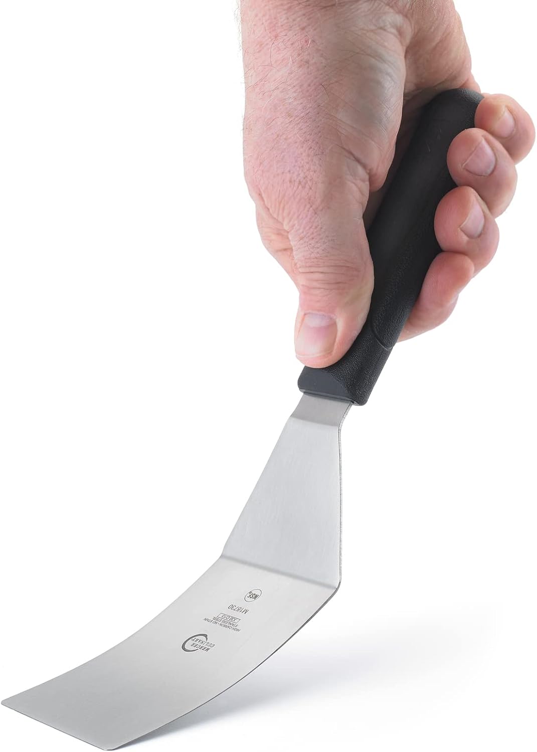 Millennia Wavy Edge Spreader, 3.5 Inch Blade, Black Handle