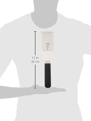 Millennia Wavy Edge Spreader, 3.5 Inch Blade, Black Handle