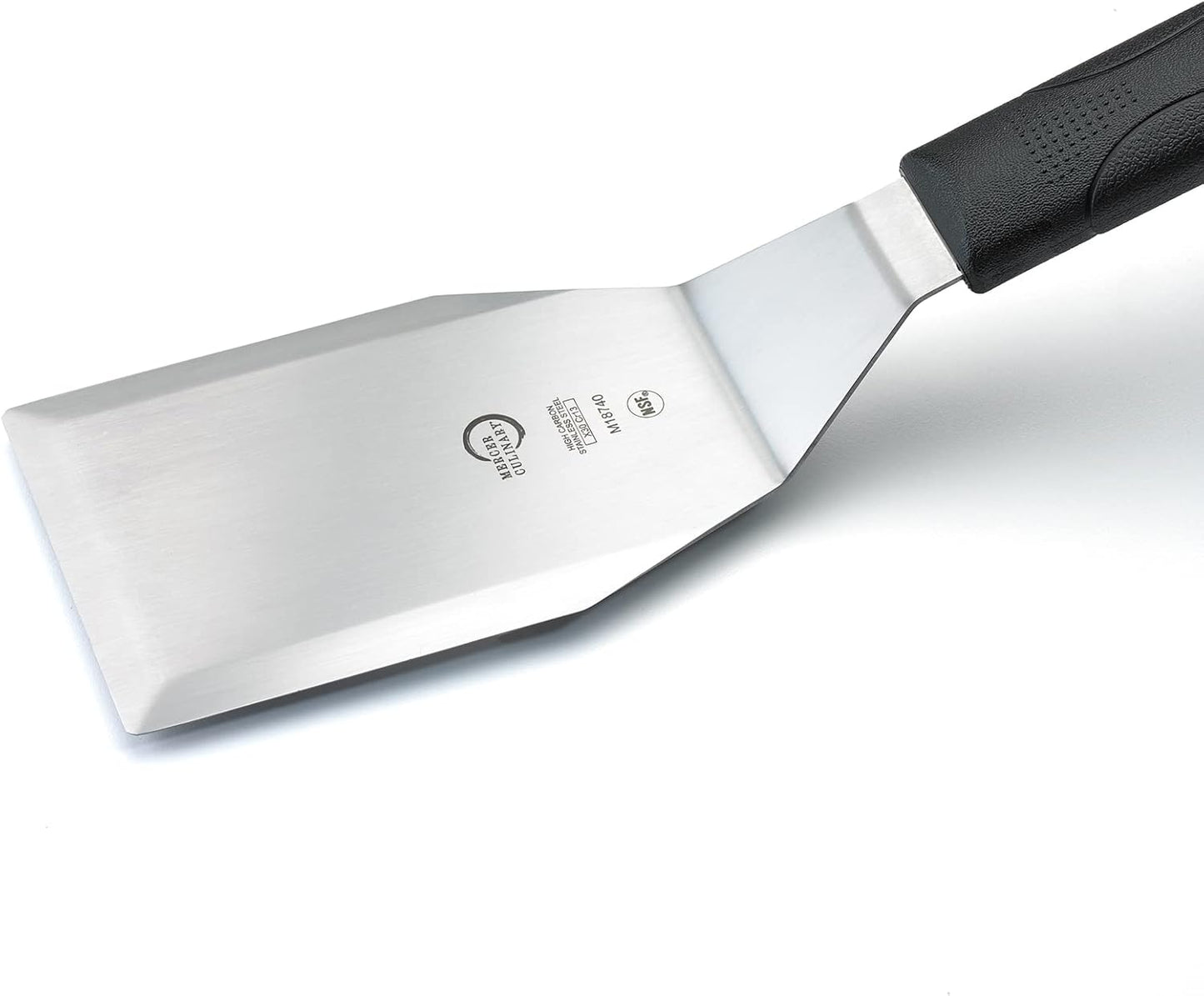 Millennia Wavy Edge Spreader, 3.5 Inch Blade, Black Handle
