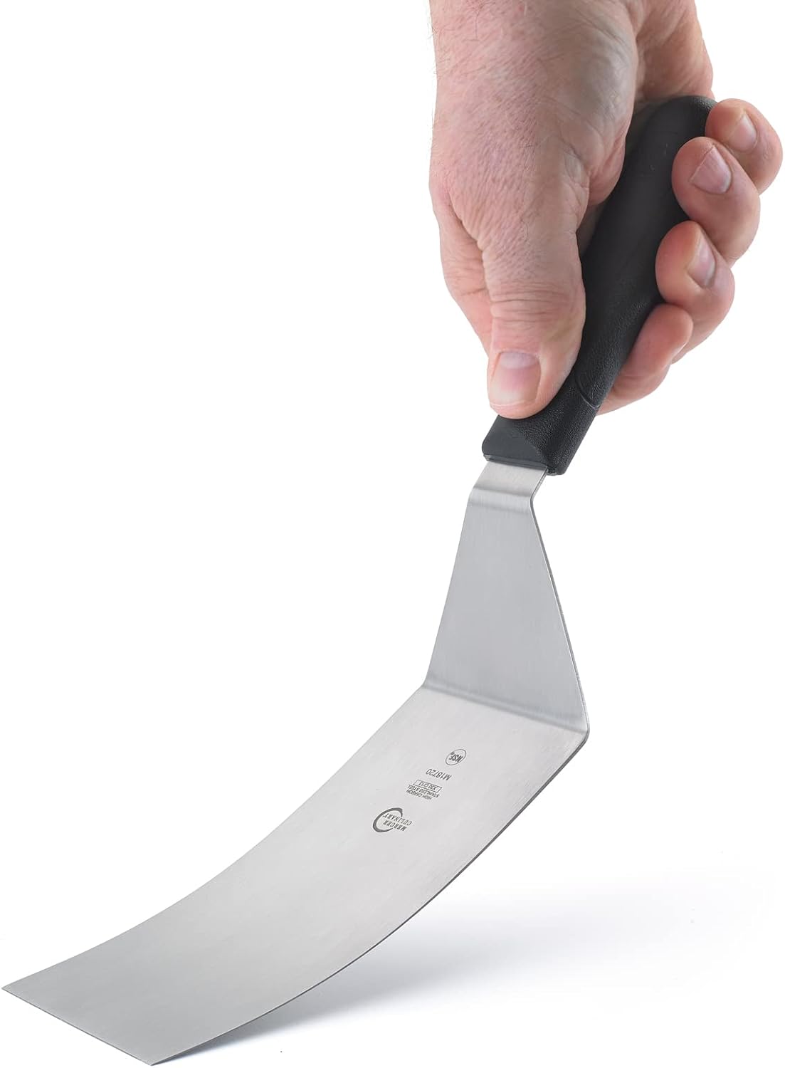 Millennia Wavy Edge Spreader, 3.5 Inch Blade, Black Handle