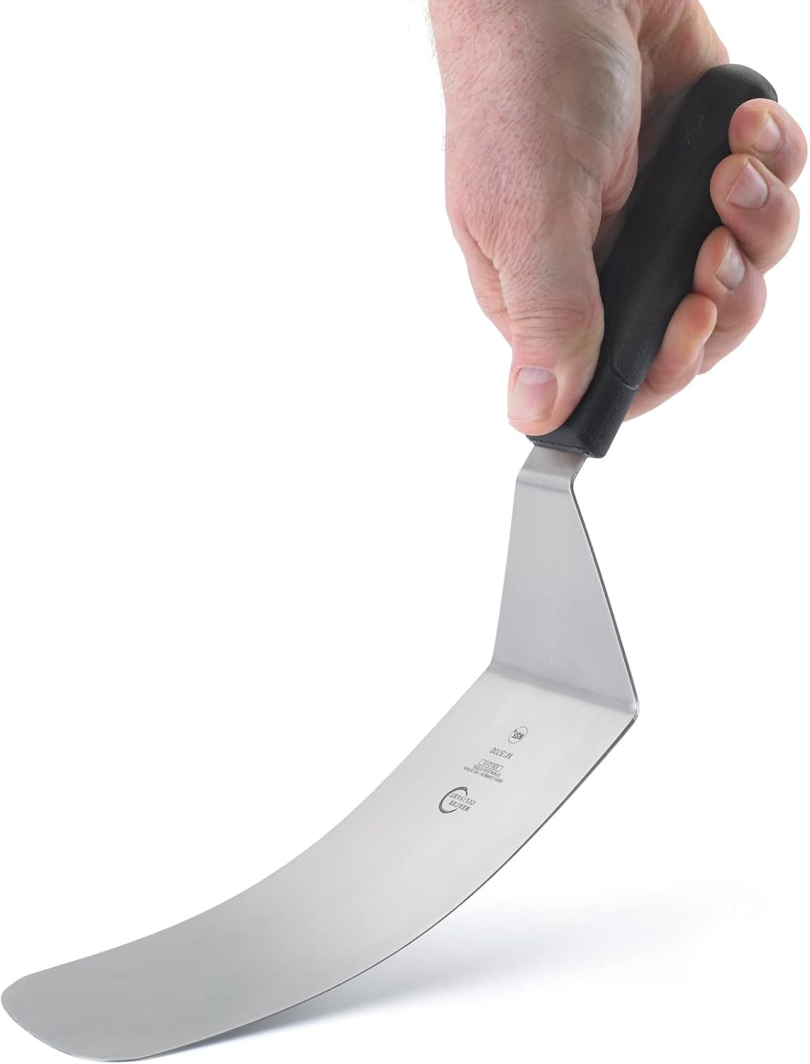 Millennia Wavy Edge Spreader, 3.5 Inch Blade, Black Handle