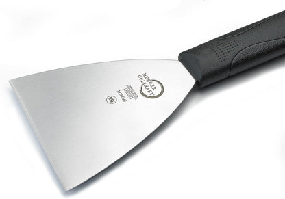Millennia Wavy Edge Spreader, 3.5 Inch Blade, Black Handle