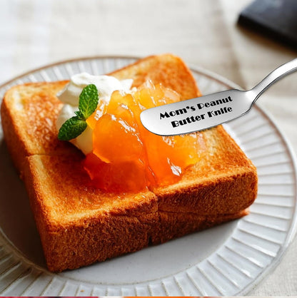 Peanut Butter Knife, Personalized Engraved Cheese Knives, Novelty Gifts for Sandwich Bread Toast Lover
