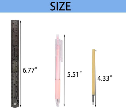 Craft Exact Knife Craft Cutting Tool Paper Cutter Knife Pen Retractable Hobby Knife Blade Art Utility Precision Paper Cutting Carving Tool w/Pocket Clip for DIY Drawing Scrapbooking Tools