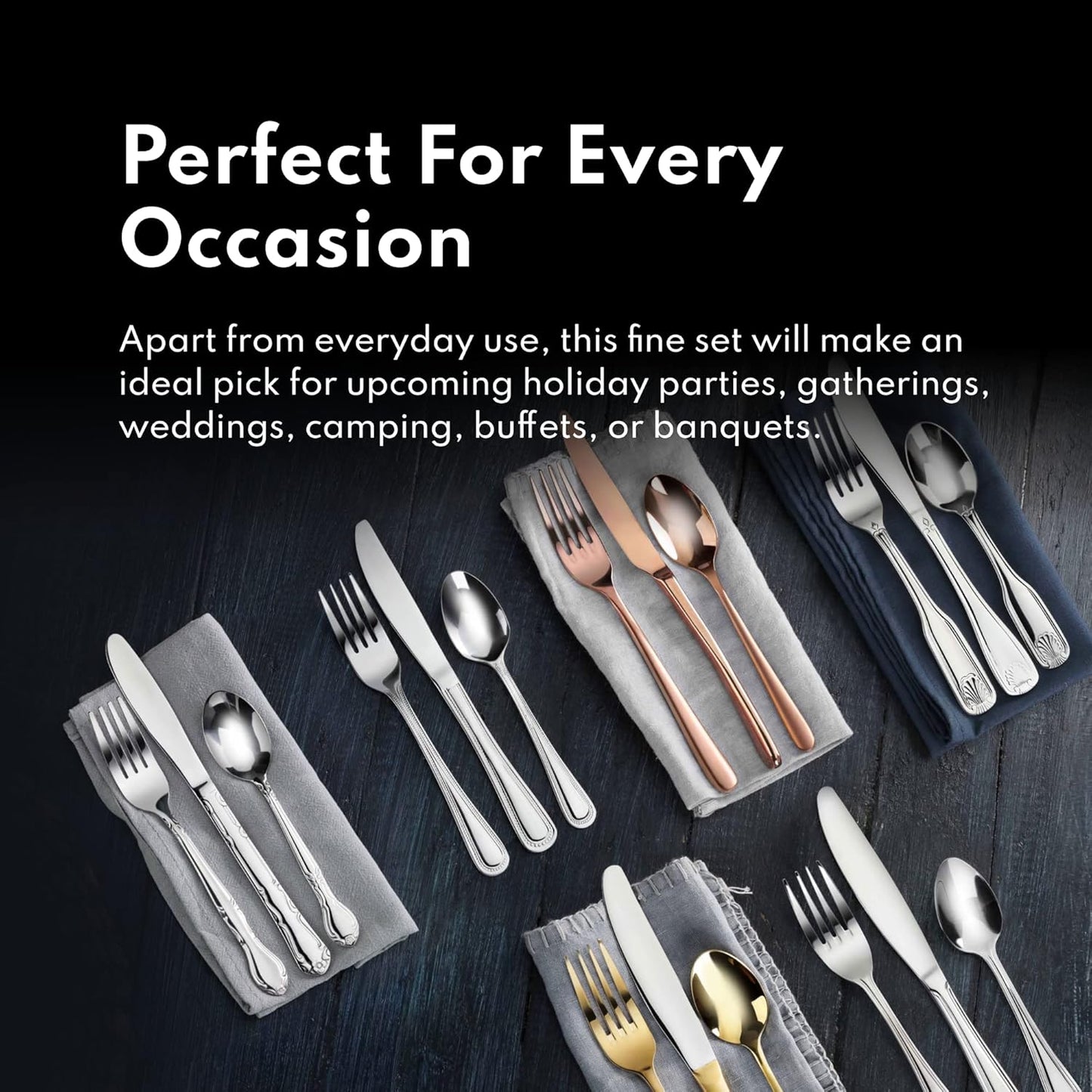 Shell Pattern 18/0 Stainless Steel Oyster Fork, 6-Inch, Set of 12, Commercial Grade