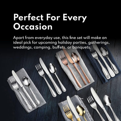 Shell Pattern 18/0 Stainless Steel Oyster Fork, 6-Inch, Set of 12, Commercial Grade
