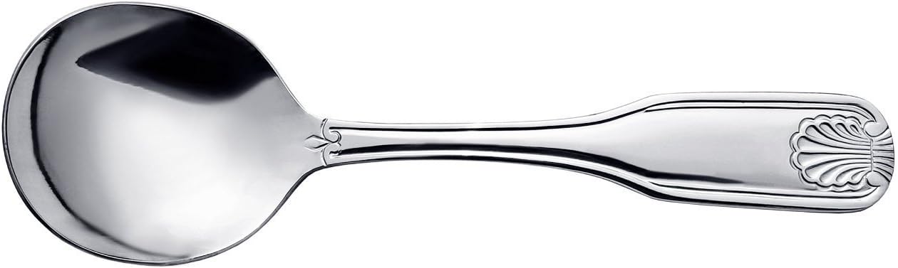 Shell Pattern 18/0 Stainless Steel Oyster Fork, 6-Inch, Set of 12, Commercial Grade