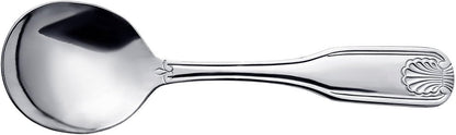 Shell Pattern 18/0 Stainless Steel Oyster Fork, 6-Inch, Set of 12, Commercial Grade