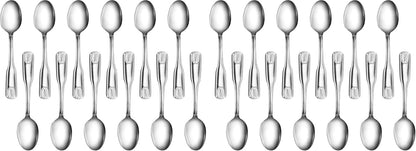 Shell Pattern 18/0 Stainless Steel Oyster Fork, 6-Inch, Set of 12, Commercial Grade