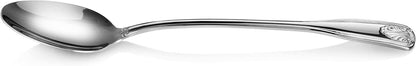 Shell Pattern 18/0 Stainless Steel Oyster Fork, 6-Inch, Set of 12, Commercial Grade