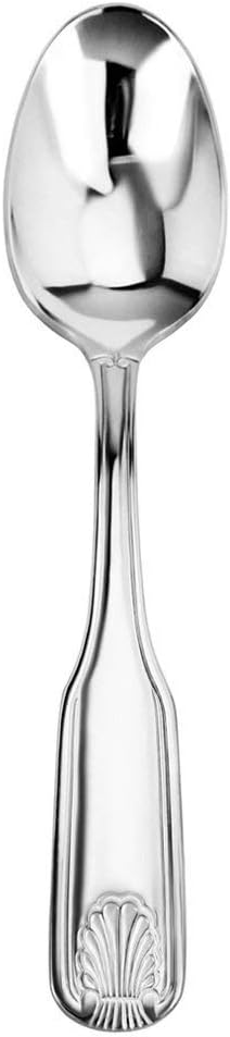 Shell Pattern 18/0 Stainless Steel Oyster Fork, 6-Inch, Set of 12, Commercial Grade