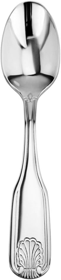 Shell Pattern 18/0 Stainless Steel Oyster Fork, 6-Inch, Set of 12, Commercial Grade