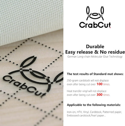 Cutting Mats for Silhouette Portrait 3/4: 8"x12" 4 Pack Standard Stickness Dot Design Durable Long Lasting Replacement Sticky Cut Mat for HTV Vinyl Cardstock Projects