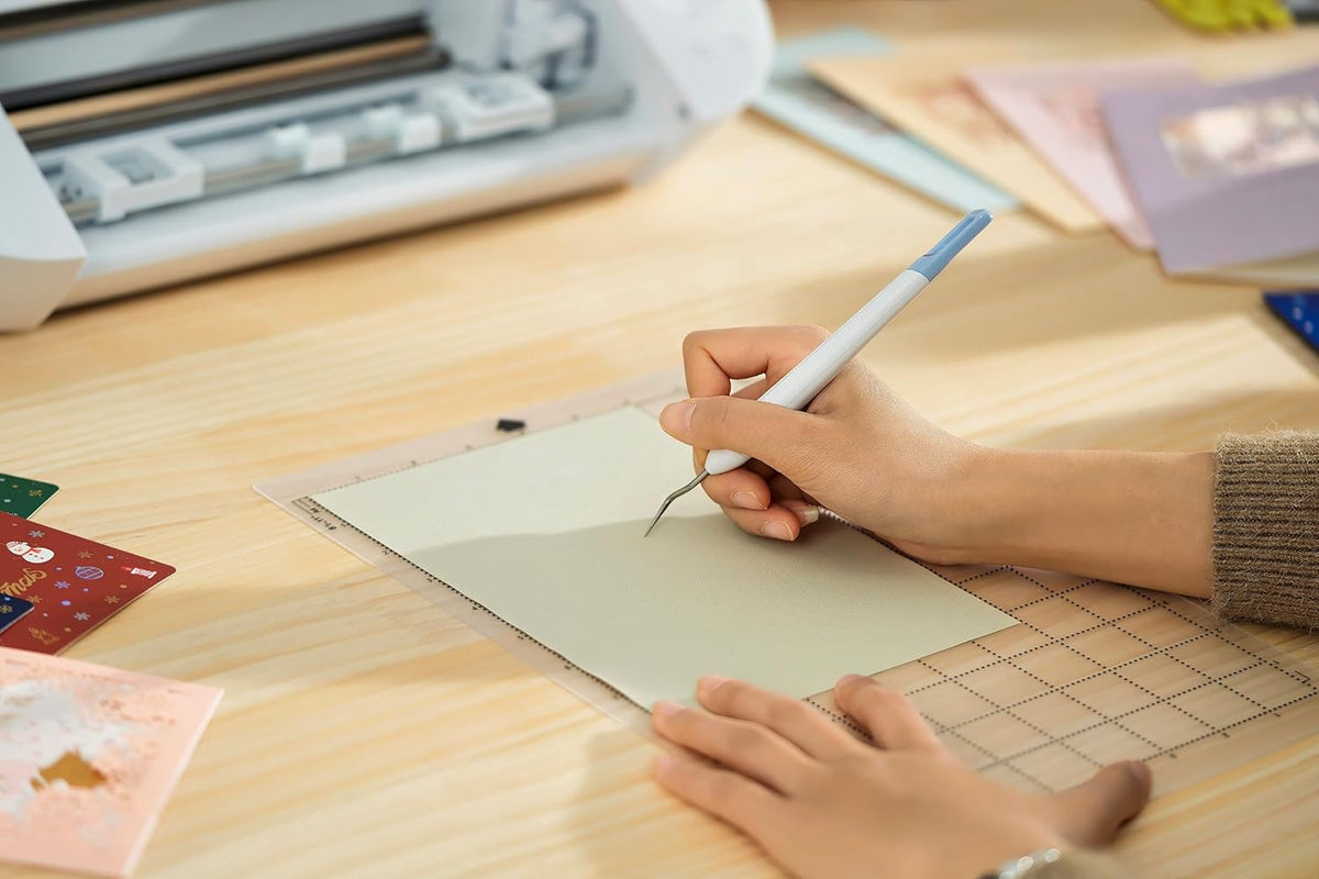 Cutting Mats for Silhouette Portrait 3/4: 8"x12" 4 Pack Standard Stickness Dot Design Durable Long Lasting Replacement Sticky Cut Mat for HTV Vinyl Cardstock Projects