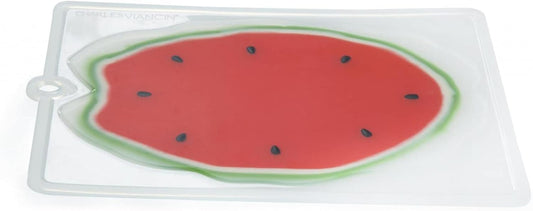 Watermelon Flexible Silicone Cutting Board - Won’t Dull your Knives - BPA-Free, Plastic Free, Food-Grade Silicone - Dishwasher Safe - Medium 8x11” / 25x28cm