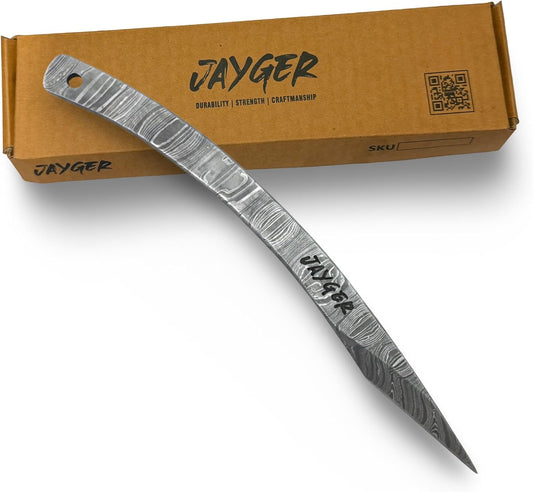 Handmade Kiridashi Knife Precision Japanese Right Hand Marking Tool Damascus Steel Curved Blade Compact Carving & Craft Knife for Woodworking, Leatherwork, DIY & Artisan Use