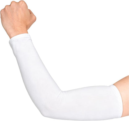 4 Pairs Arm Sleeves for Men UV Sun Protection Compression Arm Sleeves
