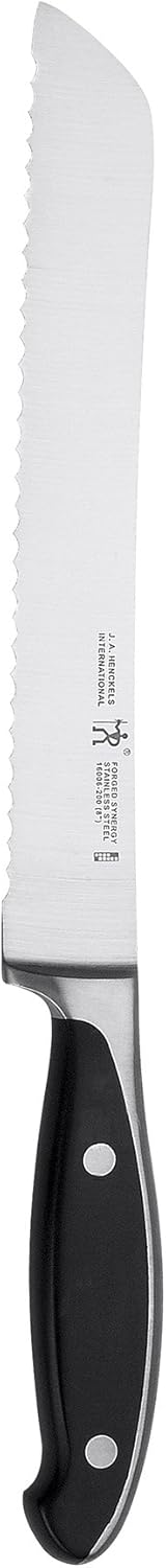 Forged Synergy 8-inch Bread Knife, Black/Stainless Steel