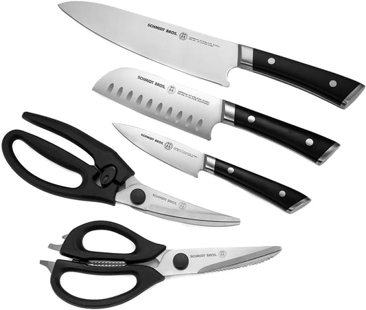 5 Piece Knife & Shear Combo set BLACK, ART 1759378