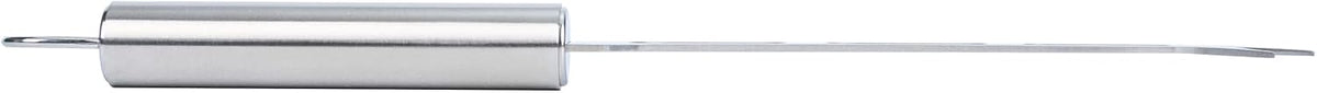 Stainless Steel Cheese Knife - 6 Pack - German Standard Soft Cheese Slicer with Non-Stick Blade, Forked Tip For Serving - Multi-Use Cheese Server, Knife for Tomato, Butter