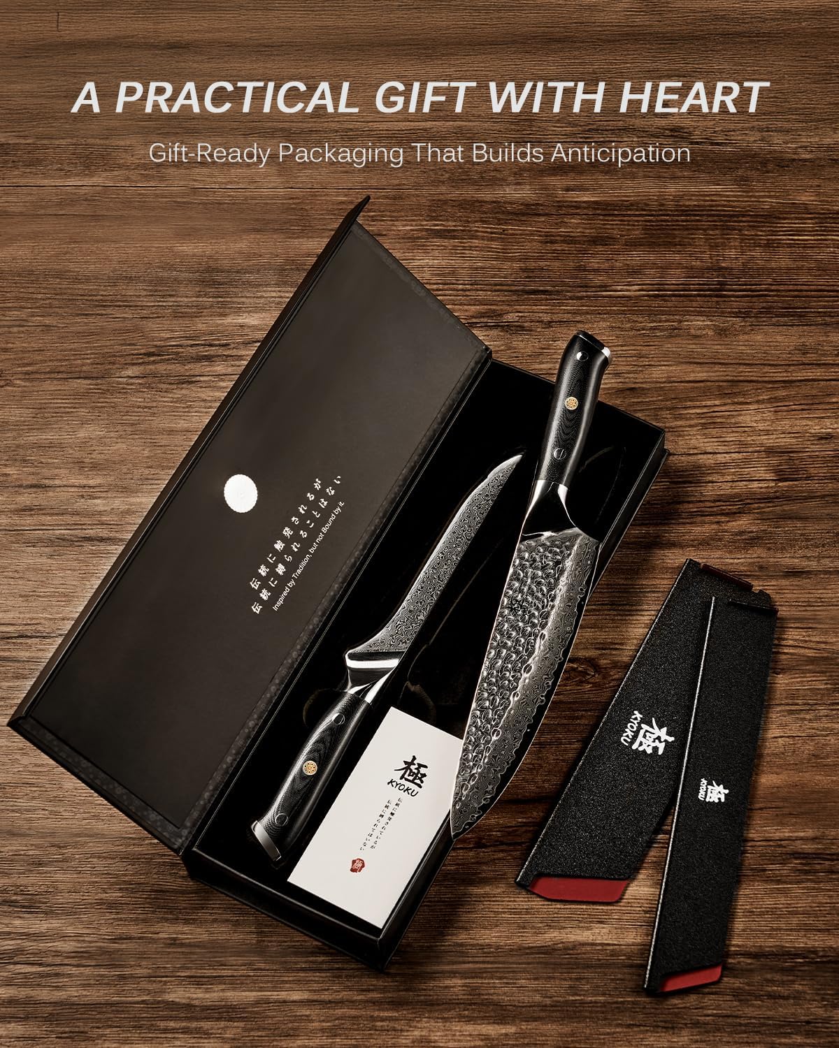 Japanese Knife Set for Meat Cutting,Damascus Kitchen Butcher Knife Set for Brisket Carving,Sharp VG10 Steel 7" Boning+12" Slicing,UPGRADED Silver Ion Coated Breaking Knives BBQ Slicer