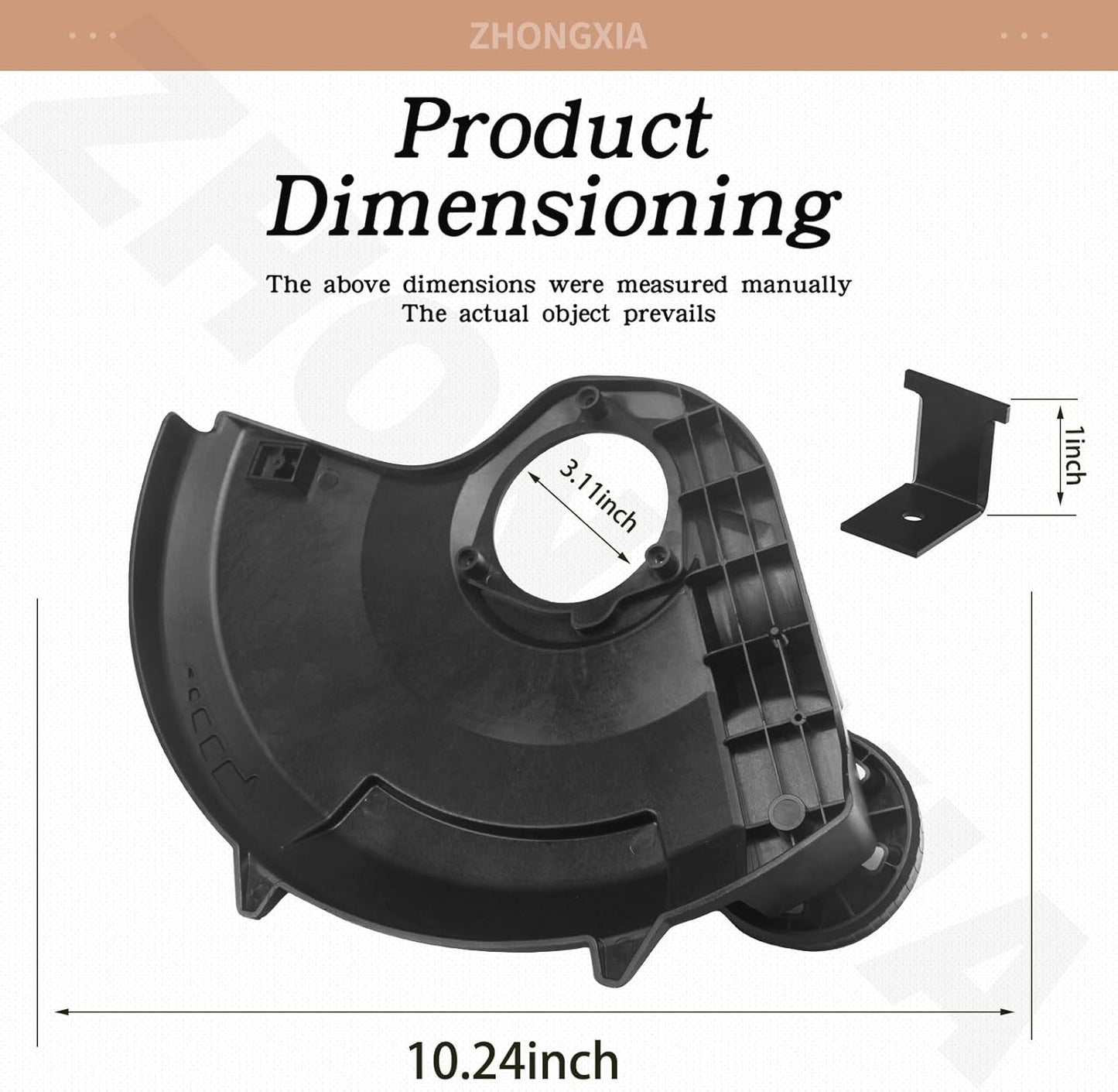 1 x 351122001 String Trimmer Guard Assembly & 1 x String Trimmer Line Knife Cutter Blade Set Compatible with Ryobi P2008 P2080 P2008VNM