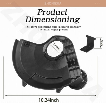 1 x 351122001 String Trimmer Guard Assembly & 1 x String Trimmer Line Knife Cutter Blade Set Compatible with Ryobi P2008 P2080 P2008VNM