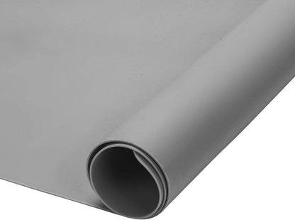 23.6'' by 15.7''Flexible Silicone Placemat Non Slip Waterproof Heat Resistant Dinner Table Black 1PCS