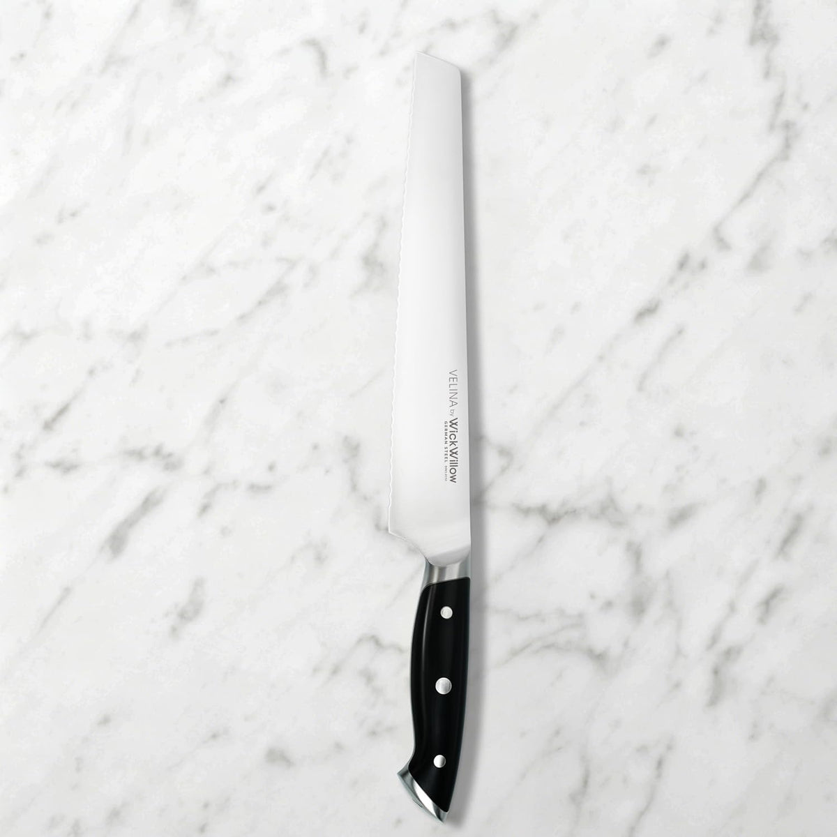 10” Bread Knife – German Steel for Home Bakers, Serrated | Perfect for sourdough, homemade bread and artisan loaves. Dishwasher safe, hand wash recommended. Gift box included.