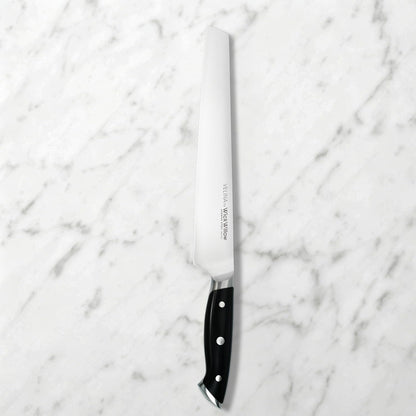 10” Bread Knife – German Steel for Home Bakers, Serrated | Perfect for sourdough, homemade bread and artisan loaves. Dishwasher safe, hand wash recommended. Gift box included.