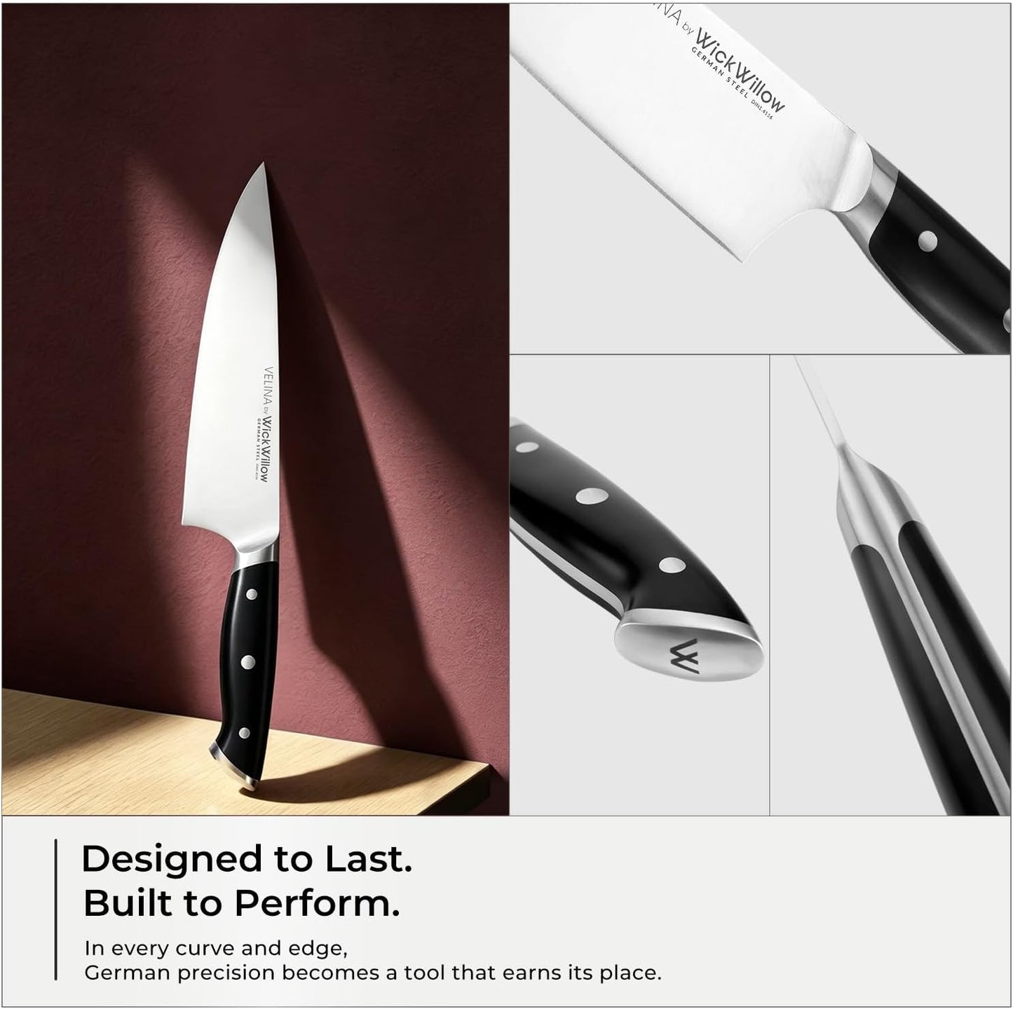 10” Bread Knife – German Steel for Home Bakers, Serrated | Perfect for sourdough, homemade bread and artisan loaves. Dishwasher safe, hand wash recommended. Gift box included.