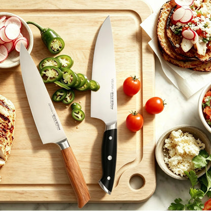 10” Bread Knife – German Steel for Home Bakers, Serrated | Perfect for sourdough, homemade bread and artisan loaves. Dishwasher safe, hand wash recommended. Gift box included.